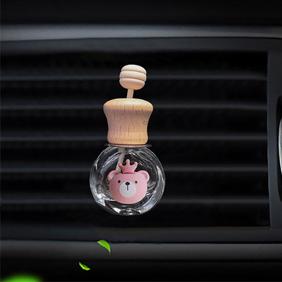 Car Air Vent parfüm parfüm üres palack illóolaj aroma illat utántöltő Docors autós légfrissítő diffúzor palackhoz
