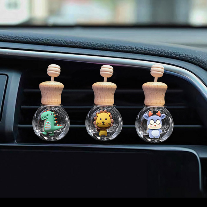 Car Air Vent parfüm parfüm üres palack illóolaj aroma illat utántöltő Docors autós légfrissítő diffúzor palackhoz