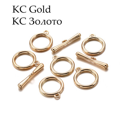 10-20Set/Lot Zlatne boje OT Preklopne kopče Kuke Konektori za zaključavanje nakita za DIY narukvice i ogrlice Dodaci za izradu nakita