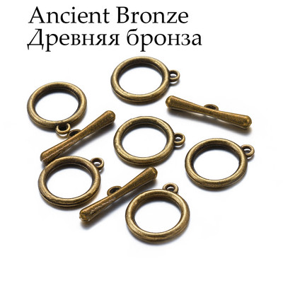 10-20Set/Lot Zlatne boje OT Preklopne kopče Kuke Konektori za zaključavanje nakita za DIY narukvice i ogrlice Dodaci za izradu nakita