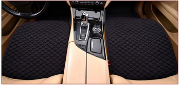 Νέο λινάρι προστατευτικό προστατευτικό κάλυμμα καθίσματος αυτοκινήτου Μαξιλάρι μαξιλαριού πλάτης καθίσματος εμπρός ή πίσω καθίσματος για φορτηγό Suv ή Van