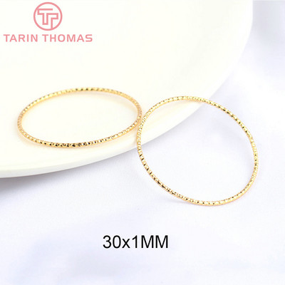 (3581)10 DB 18MM 20MM 24K aranyozott sárgaréz kör alakú ugrógyűrűk zárt gyűrűk kiváló minőségű barkács ékszer kiegészítők