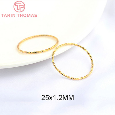 (3581)10 DB 18MM 20MM 24K aranyozott sárgaréz kör alakú ugrógyűrűk zárt gyűrűk kiváló minőségű barkács ékszer kiegészítők