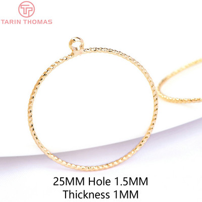 (3581)10 DB 18MM 20MM 24K aranyozott sárgaréz kör alakú ugrógyűrűk zárt gyűrűk kiváló minőségű barkács ékszer kiegészítők