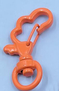 10 komada metalno obojenih šarenih 34x21 mm rotirajućih jastoga s kopčom u obliku oblaka s kukom za privjeske za ključeve za DIY obrte za izradu nakita