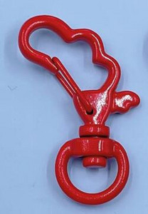 10 komada metalno obojenih šarenih 34x21 mm rotirajućih jastoga s kopčom u obliku oblaka s kukom za privjeske za ključeve za DIY obrte za izradu nakita