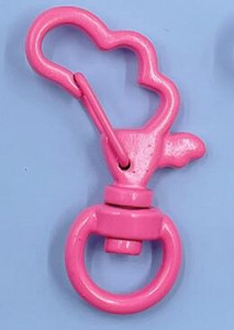 10 komada metalno obojenih šarenih 34x21 mm rotirajućih jastoga s kopčom u obliku oblaka s kukom za privjeske za ključeve za DIY obrte za izradu nakita