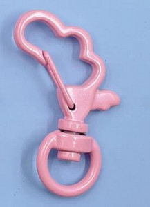 10 komada metalno obojenih šarenih 34x21 mm rotirajućih jastoga s kopčom u obliku oblaka s kukom za privjeske za ključeve za DIY obrte za izradu nakita