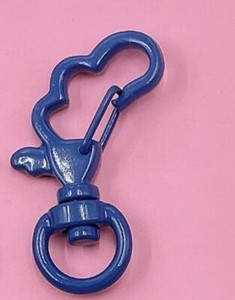 10 komada metalno obojenih šarenih 34x21 mm rotirajućih jastoga s kopčom u obliku oblaka s kukom za privjeske za ključeve za DIY obrte za izradu nakita