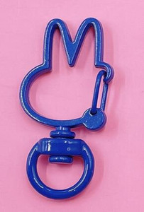 10 komada metalno obojenih šarenih 36x18 mm lijepih zečeva, rotirajućih jastoga s kopčom, konektora za privjesak za ključeve za izradu nakita za DIY privjesak