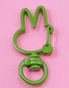 10 komada metalno obojenih šarenih 36x18 mm lijepih zečeva, rotirajućih jastoga s kopčom, konektora za privjesak za ključeve za izradu nakita za DIY privjesak