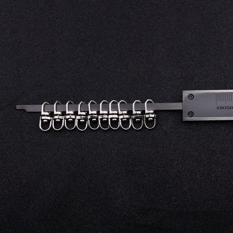 50 kom/lot 8 oblika Okretni privjesak s kandžama jastoga, kopče, kopče za pse, konektor za kopču za torbu, držač ključeva, dodaci za privjesak za ključeve.