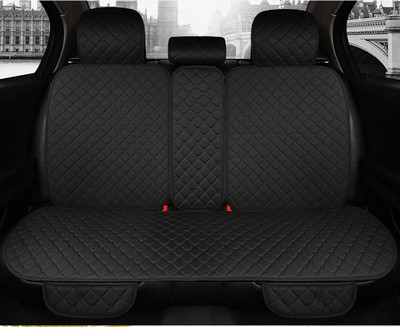 Lanena navlaka za autosjedalicu Prozračna velika veličina Automatski jastuk za sjedalo Zaštitnik Prednja stražnja stražnja podloga za sjedalo s naslonom za automobil SUV Kombi