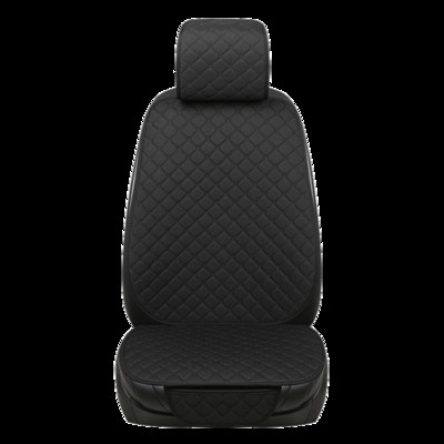 Lanena navlaka za autosjedalicu Prozračna velika veličina Automatski jastuk za sjedalo Zaštitnik Prednja stražnja stražnja podloga za sjedalo s naslonom za automobil SUV Kombi