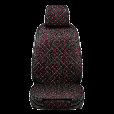 Lanena navlaka za autosjedalicu Prozračna velika veličina Automatski jastuk za sjedalo Zaštitnik Prednja stražnja stražnja podloga za sjedalo s naslonom za automobil SUV Kombi