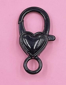 10 kom/lot metalna šarena oslikana kopča gubitnika 14x27 mm jaka ljubavna srca kuke konektor za DIY držač privjeska za ključeve izradu nakita