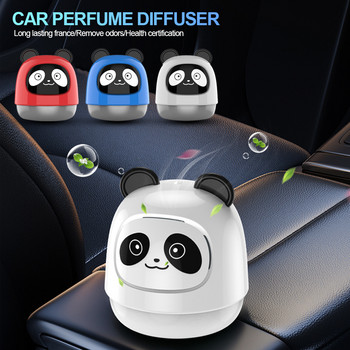 Cartoon Panda Car Freshener Auto Creative Mini Air Parfum Flavoring Car Solid Balm Διαρκές άρωμα Panda Διακοσμητικά αρώματος