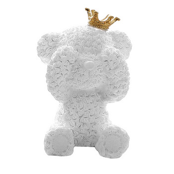 Vehicle Air Fresher Cute Crown Bear Aromatherapy Clip Vehicle Air Outlet Freshen Perfume Διακόσμηση αξεσουάρ αυτοκινήτου εσωτερικό