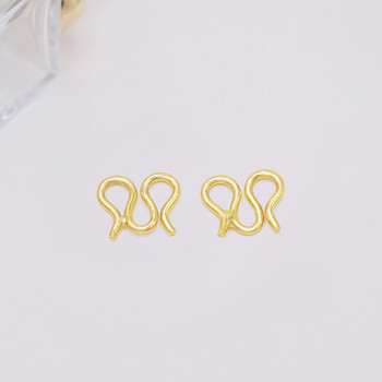 10 τμχ/παρτίδα Χρυσό ρόδιο Χρώμα S κούμπωμα Χάλκινο W/M Σύνδεση βραχιολιού για DIY χειροποίητο κολιέ Αξεσουάρ κατασκευής κοσμημάτων Χειροτεχνία
