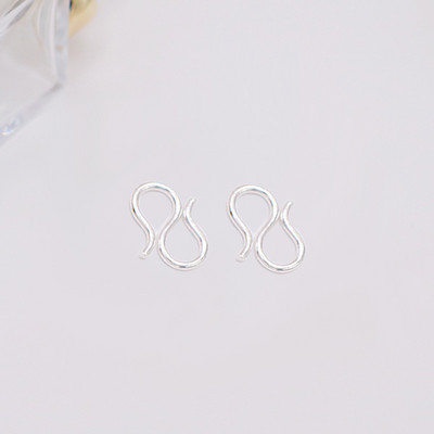 10 kom/lot Zlatna rodij boja S Kopča Bakar W/M Konektor za narukvicu za DIY ručno izrađenu ogrlicu Pribor za izradu nakita Zanati