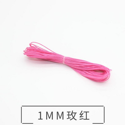 10 méter x 2/tétel 1 mm viaszos pamut zsinór 28 színű viasz koreai gyöngyfűző cérnapánt barkács karkötő ékszerekhez.