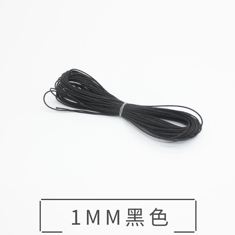 10 méter x 2/tétel 1 mm viaszos pamut zsinór 28 színű viasz koreai gyöngyfűző cérnapánt barkács karkötő ékszerekhez.