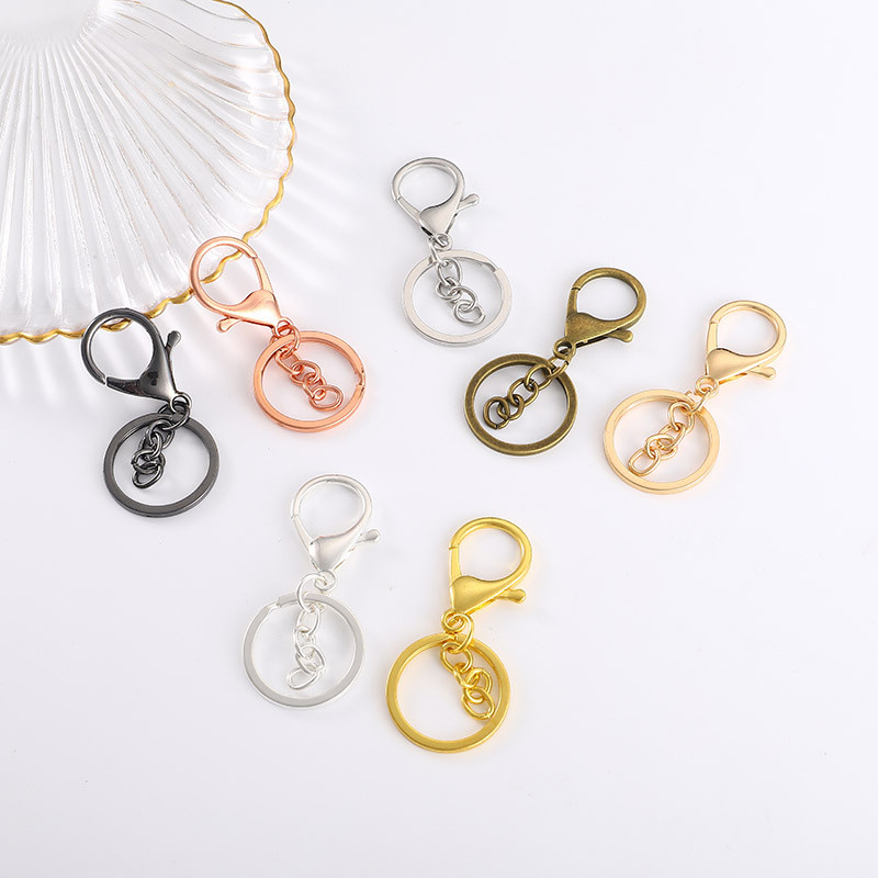 5 kom/lot privjesak za ključeve 30 mm dugi privjesak 70 mm jastog kopča kuka za ključeve privjesci za izradu nakita pronalaženje DIY privjesaka za ključeve pribor