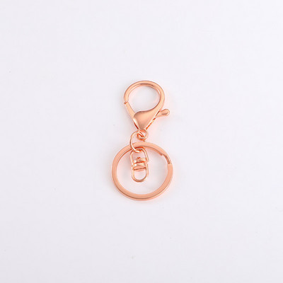 5 vnt/stal. Metalinis 30 mm raktų pakabukas, 70 mm ilgio omarų raktų pakabukas, skirtas papuošalams gaminti.