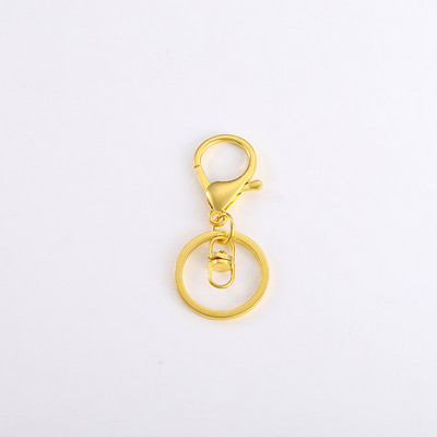 5 vnt/stal. Metalinis 30 mm raktų pakabukas, 70 mm ilgio omarų raktų pakabukas, skirtas papuošalams gaminti.