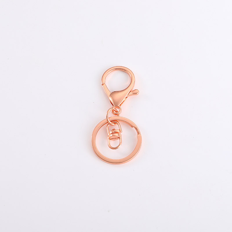 5 vnt/stal. Metalinis 30 mm raktų pakabukas, 70 mm ilgio omarų raktų pakabukas, skirtas papuošalams gaminti.