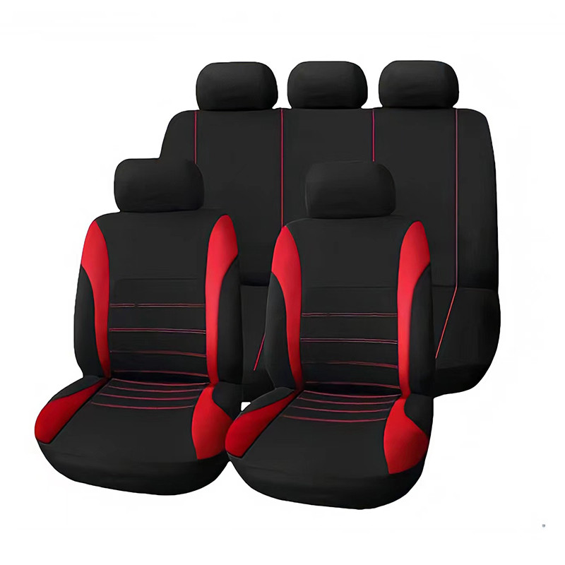 Autodijelovi, navlaka za automobilsko sjedalo, poliesterska tkanina, set od 2/4/9 komada za četiri godišnja doba, univerzalni prednji/stražnji jastuk za autosjedalicu