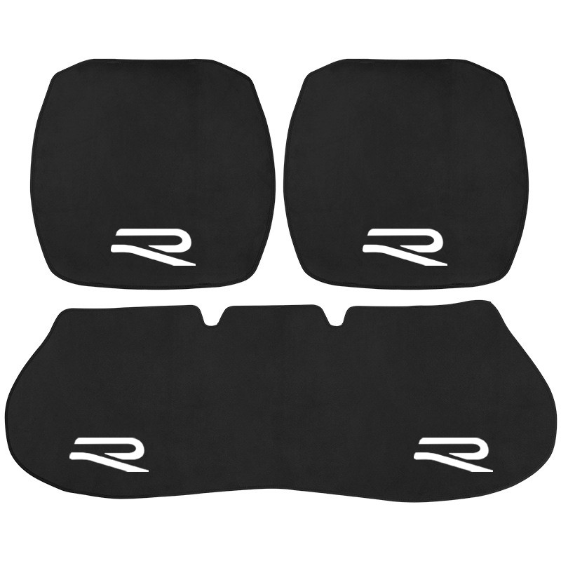 Skirta VW Volkswagen Golf 8 MK8 Priedai Car Styling Naujas R logotipas Automobilio sėdynės pagalvėlė Neslystantis užvalkalas Ledo šilkas Velvet Pliušas 1vnt.