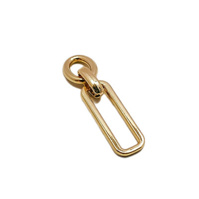 Balta K aukso spalva padengta auskarų auskarai grandinėlės priedai pakabukų papuošalų gaminimo komponentas, pasidaryk pats, rankų darbo medžiaga 6 vnt.