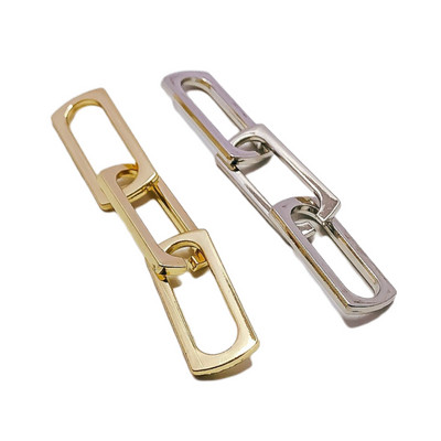 Balta K aukso spalva padengta auskarų auskarai grandinėlės priedai pakabukų papuošalų gaminimo komponentas, pasidaryk pats, rankų darbo medžiaga 6 vnt.