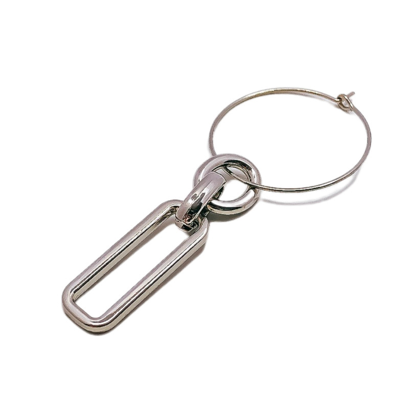 Balta K aukso spalva padengta auskarų auskarai grandinėlės priedai pakabukų papuošalų gaminimo komponentas, pasidaryk pats, rankų darbo medžiaga 6 vnt.