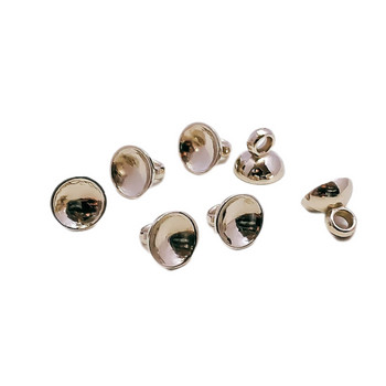 100 τεμ. Ασημί χρωματικός τόνος Πλαστικές βίδες ματιών με διάτρηση Προμήθειες σύνδεσης κοσμημάτων για εξαρτήματα κοσμήματος