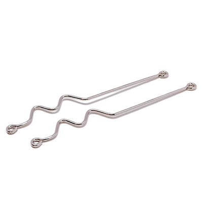 Kuka za uši Pribor za naušnice Konektori Privjesak Ogrlica Privjesci Komponente nakita Diy Ručno izrađen materijal 10 kom