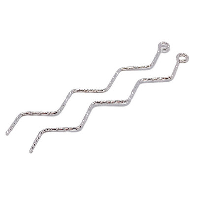 Kuka za uši Pribor za naušnice Konektori Privjesak Ogrlica Privjesci Komponente nakita Diy Ručno izrađen materijal 10 kom