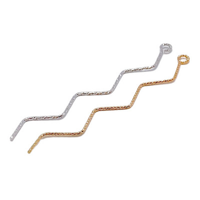 Kuka za uši Pribor za naušnice Konektori Privjesak Ogrlica Privjesci Komponente nakita Diy Ručno izrađen materijal 10 kom