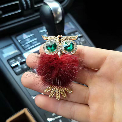 Auto dijelovi univerzalna sova kristal kreativna vrhunska kopča za aromaterapiju otvor za zrak ukrasi ukrasi blagdanski darovi djevojke dame