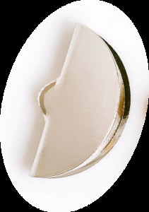 10 komada metalnih naboranih završnih čepova za ravnu kožnu užad Bijela K zlatna boja završnih pričvršćivača Konektori Kopče Materijal za nakit