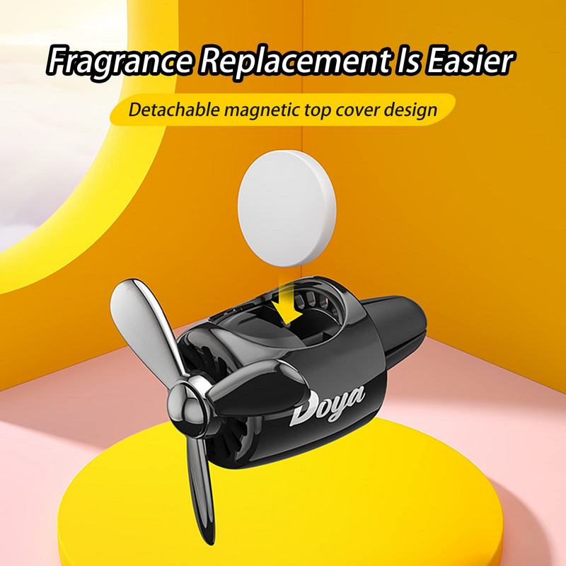 Osvježivač zraka za automobil Pilot Rotirajući propeler Izlaz Miris Magnetski dizajn Auto pribor Interijer Parfem Difuz