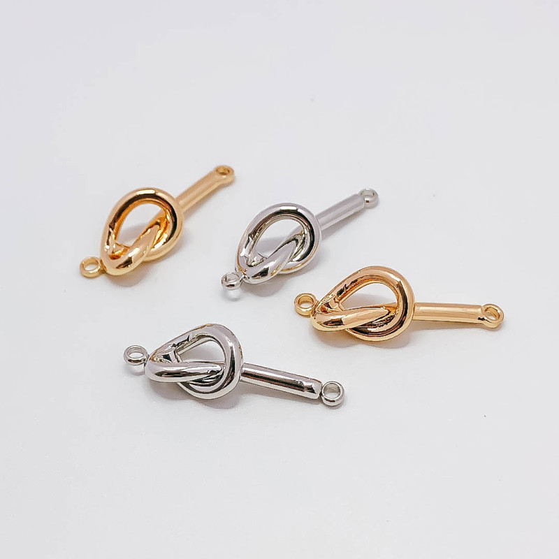 Balta K auksinė auskarų lazdelė auskarų priedai Jungtys pakabukas karoliai žavesio papuošalai komponentai pasidaryk pats rankų darbo medžiaga 8vnt