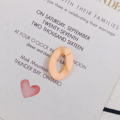 DIY Nakit Dodaci Osobnost Minimalistički Boja slatkiša Otvarajući lanac Kopča Privjesak Privjesak Materijal Dodaci 10 kom