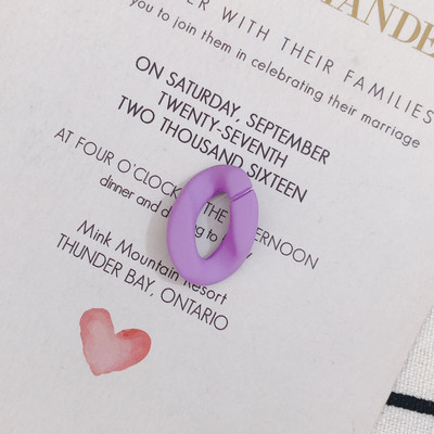 DIY Nakit Dodaci Osobnost Minimalistički Boja slatkiša Otvarajući lanac Kopča Privjesak Privjesak Materijal Dodaci 10 kom