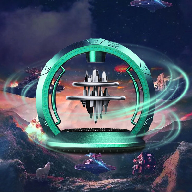 Solar Energy Castle Osvježivač zraka Ornamenti Kreativni jednostavni automobilski dekor Osvježivač zraka za automobil Parfem za automobil Osvježivač zraka Fragran