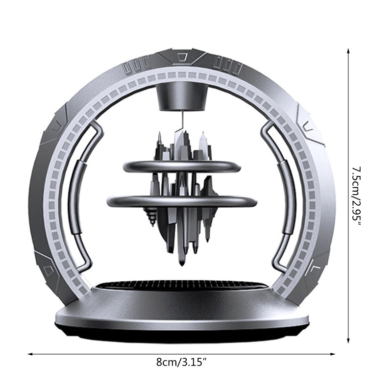 Solar Energy Castle Osvježivač zraka Ornamenti Kreativni jednostavni automobilski dekor Osvježivač zraka za automobil Parfem za automobil Osvježivač zraka Fragran