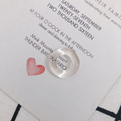 Tekstura prozirnog akrilnog stakla Nepravilan krug Smola Privjesak Diy Nakit za uho Narukvica Materijal Dodaci 6 kom