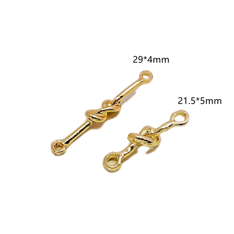 KC Pozlaćene naušnice Pribor Štapići Privjesak Komponente ušiva Ogrlica Diy Materijal za izradu nakita Nalaz 10 kom