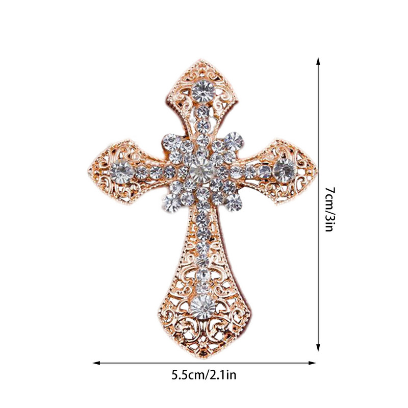 Auto õhuvärskendajad õhutusklambrid Cross Car parfüümi klambri õhu väljalaskeava värskendaja parfüümi klamber Auto õhuventilaatori klambri amulett Bling Car